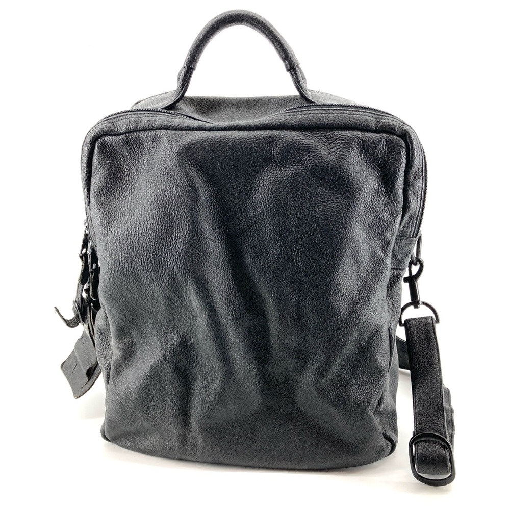 Vintage Scully Black Leather Large Shoulder Bag - Picture 6 of 14